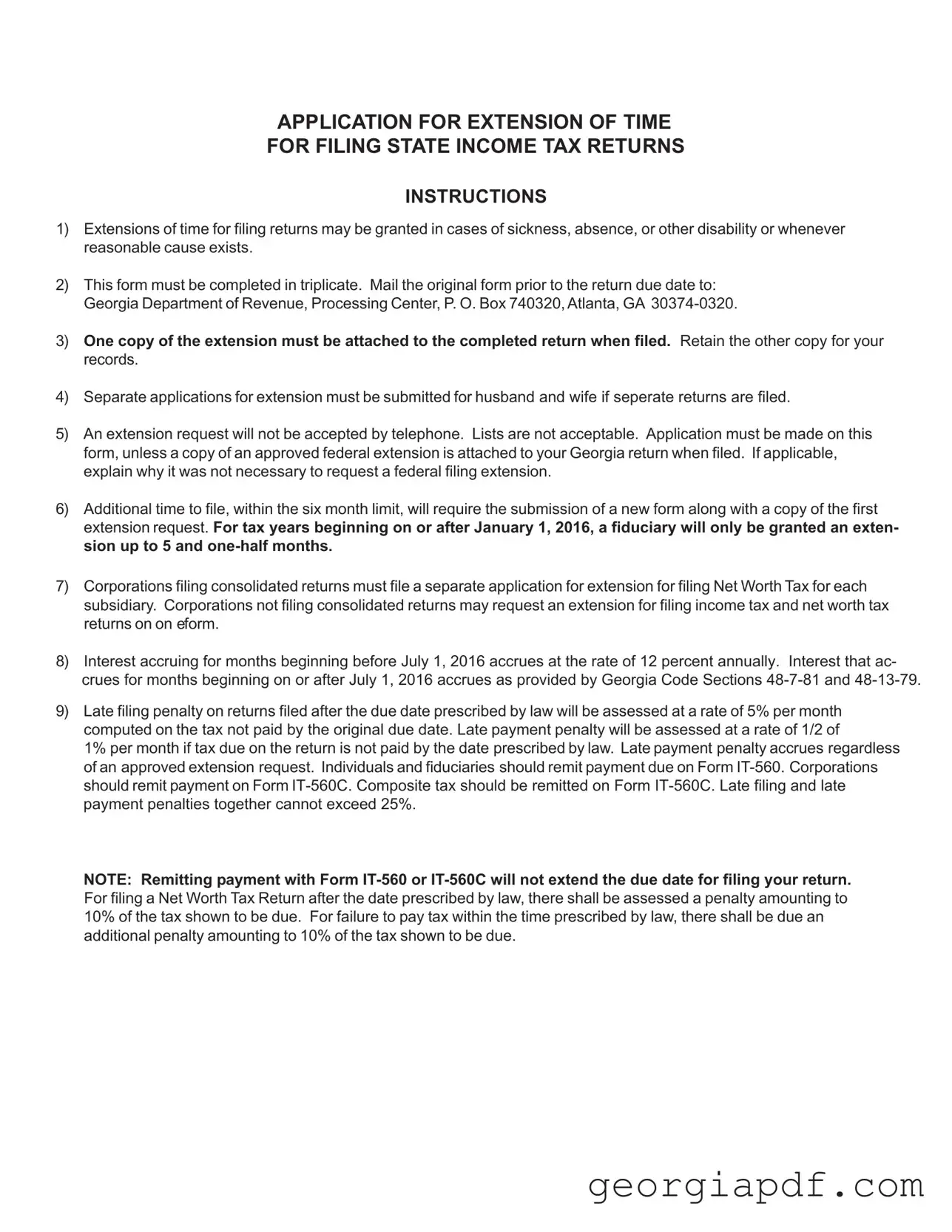 Download Georgia It 303 Form
