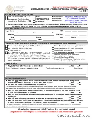 Download C 08 B Georgia Form