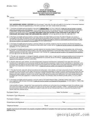 Download Georgia St 5 Form