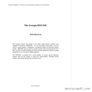 Download Housse Rubric Georgia Form