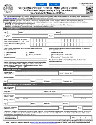 Download T 22B Georgia Form